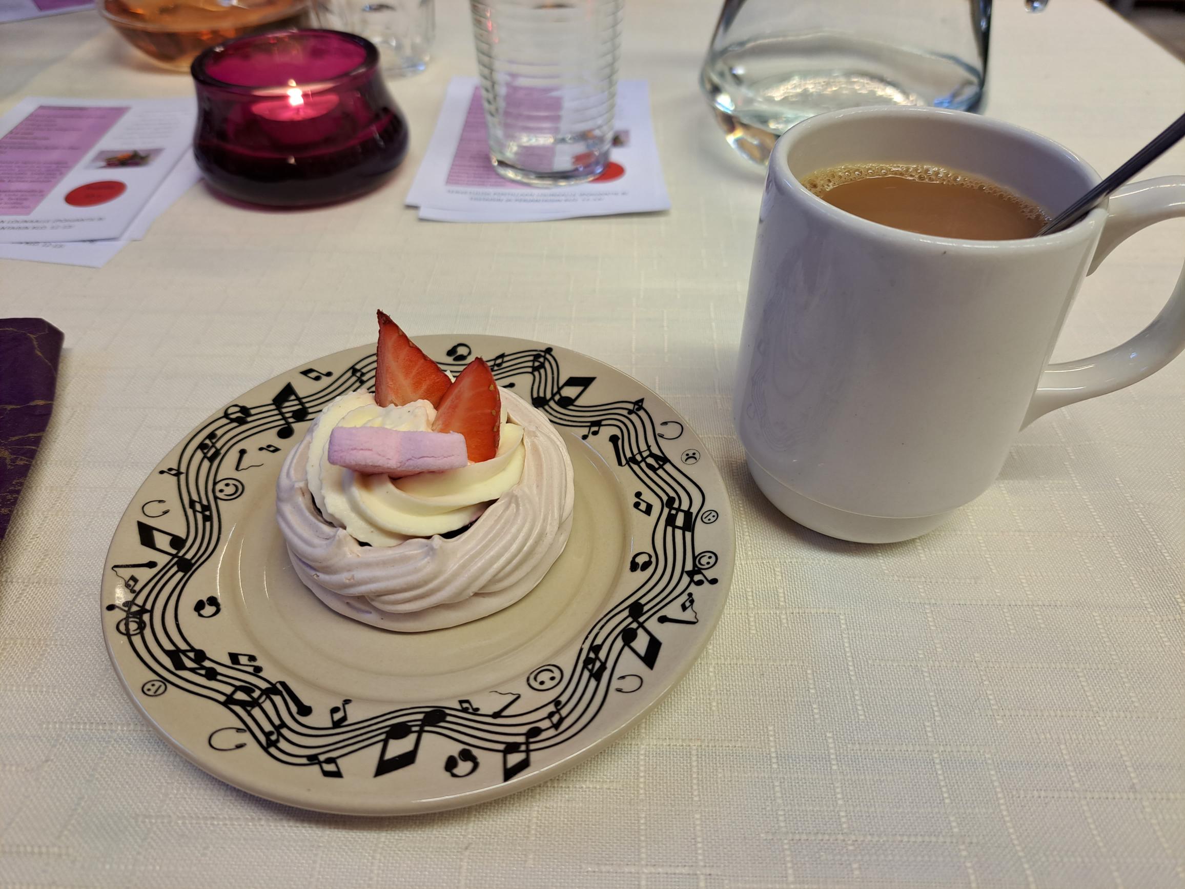 Kaffe med bakelse